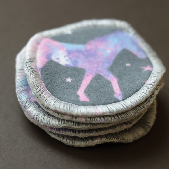 Reusable Facial Rounds "Unicorns" - Picture 2 of 3